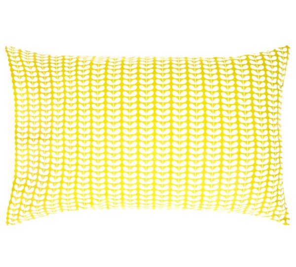 Tiny Stem Yellow Pillowcase